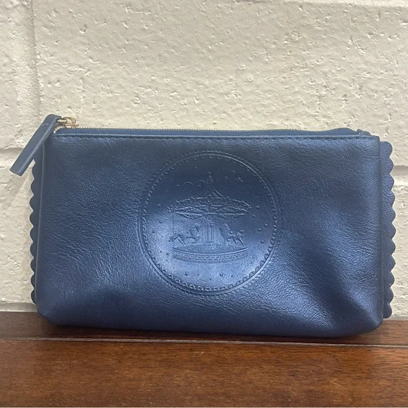 Estee Lauder Bags Este Launder Blue Carousel Makeup Bag Womens